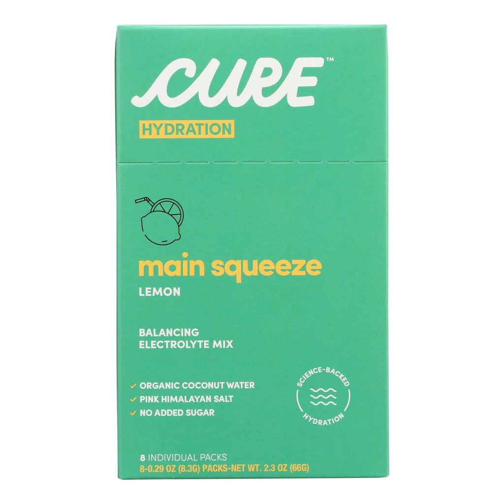 Cure Hydration Drink Mix — Lemonade, 8 Pack