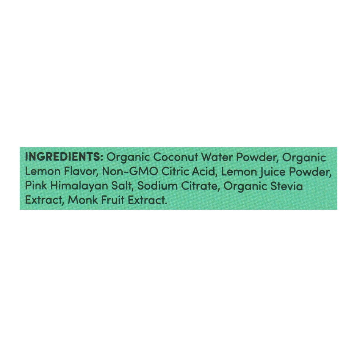 Cure Hydration Drink Mix — Lemonade, 8 Pack