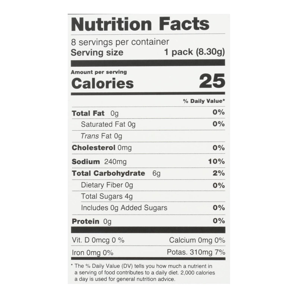 Cure Hydration Drink Mix — Lemonade, 8 Pack