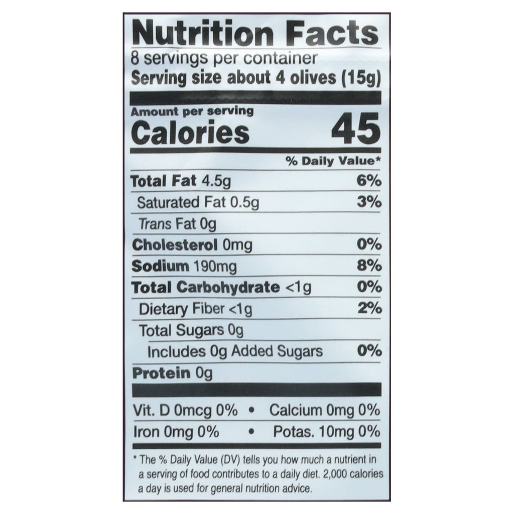 Freestyle Snacking Kalamata Olives with Extra Virgin Olive Oil, 4 oz (Case of 6)