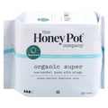 The Honey Pot Non-Herbal Super Menstrual Pads, 16 ct