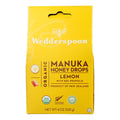 Wedderspoon Organic Lemon Manuka Honey Drops, 4 oz