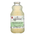 Lakewood Organic Fresh Pressed Whole Leaf Aloe Juice with Lemon, 32 oz