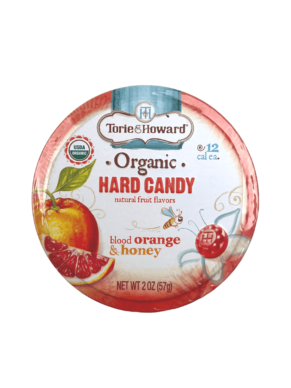 Hard Candy, Organic, Blood Orange & Honey