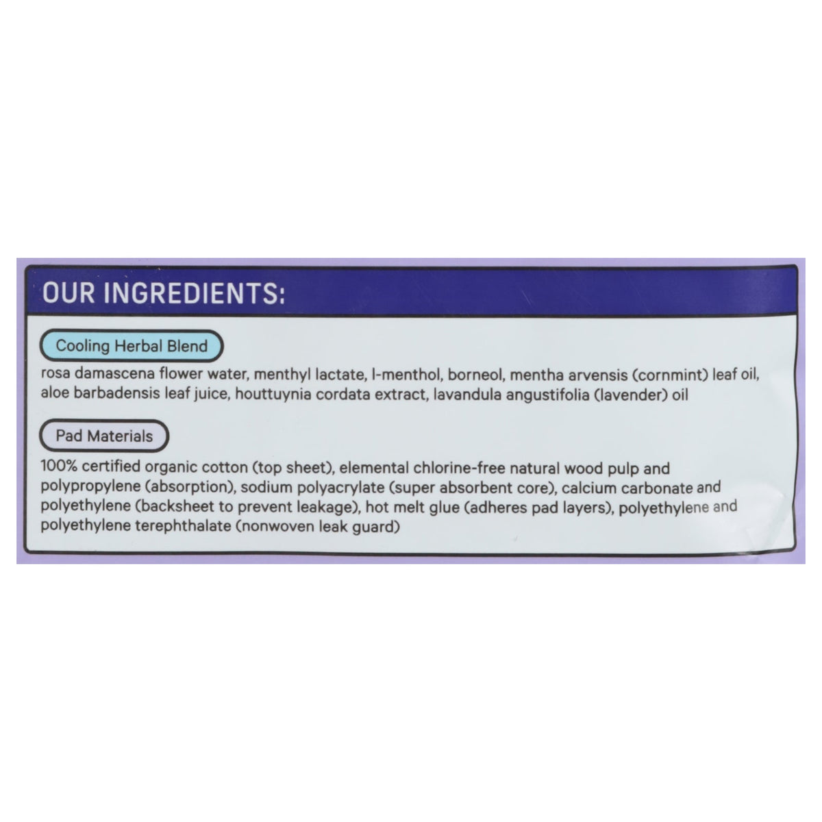 The Honey Pot Herbal Overnight Menstrual Pads, 12 ct