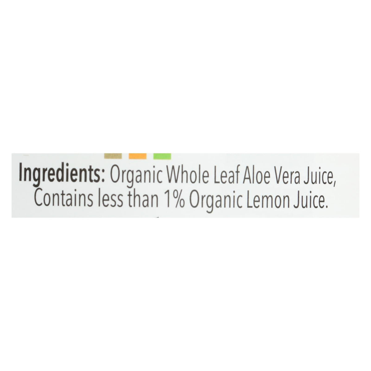 Lakewood Organic Fresh Pressed Whole Leaf Aloe Juice with Lemon, 32 oz