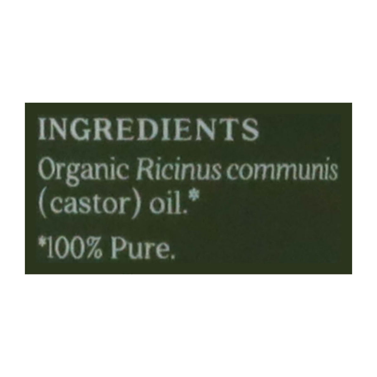 Aura Cacia Organic Castor Oil, 1 fl oz