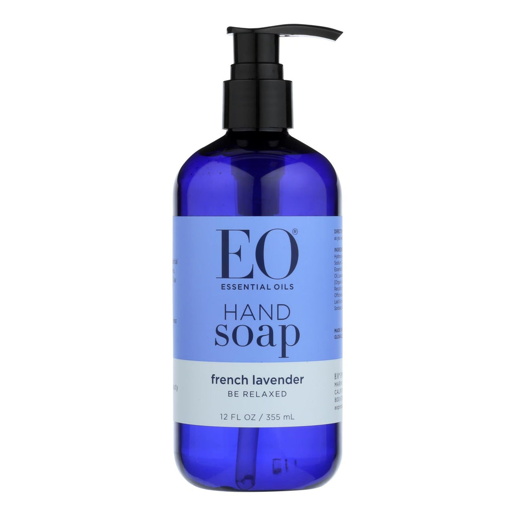 EO Products Liquid Hand Soap — French Lavender, 12 fl oz