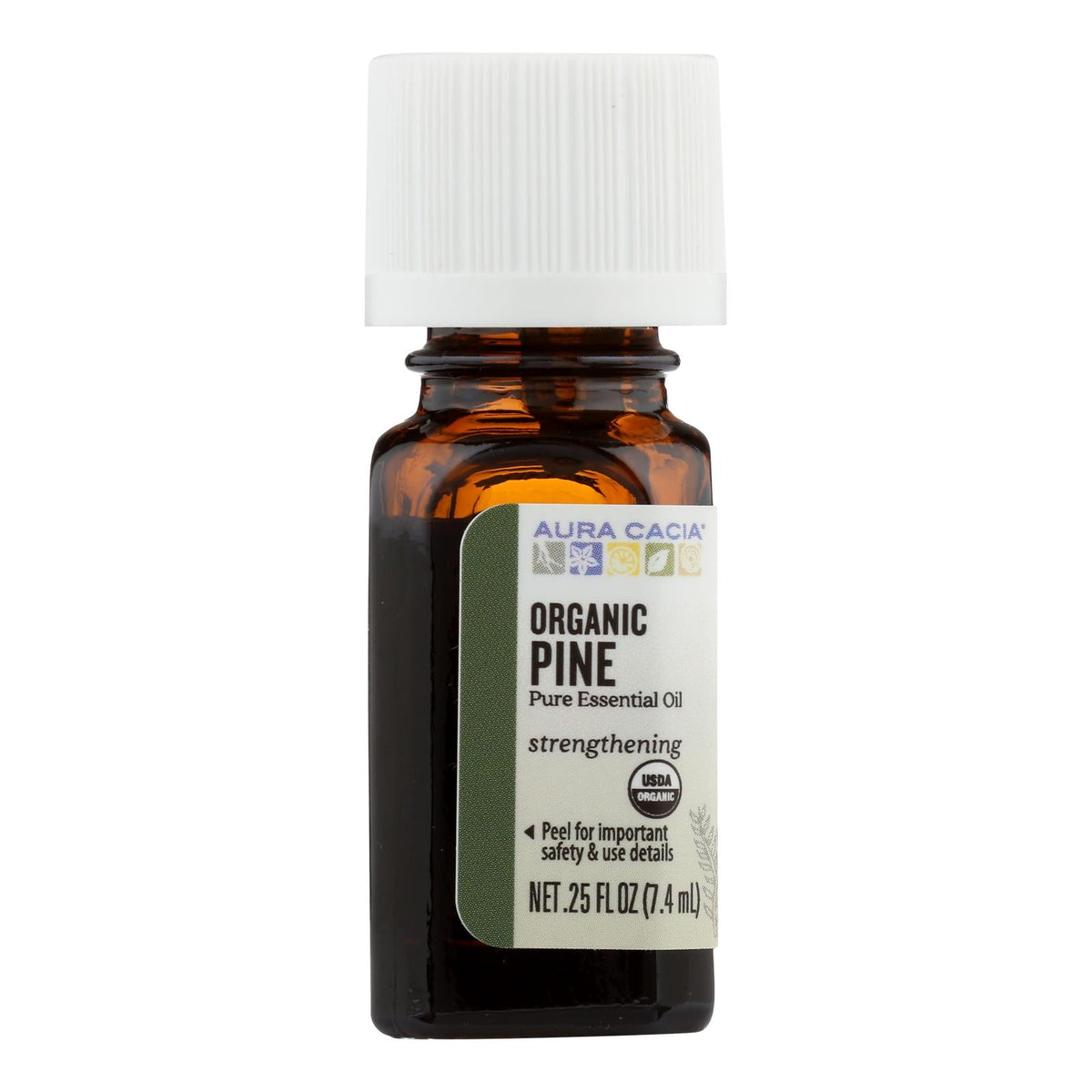 Aura Cacia Organic Pine Essential Oil, 0.25 fl oz