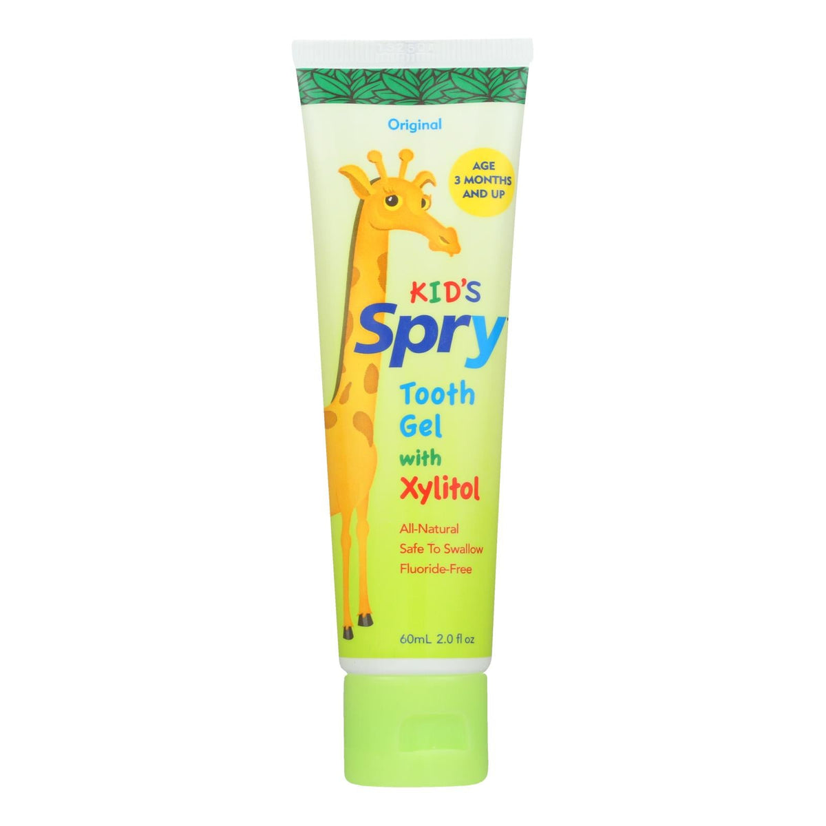 Spry Xylitol Tooth Gel, Original, 2 fl oz