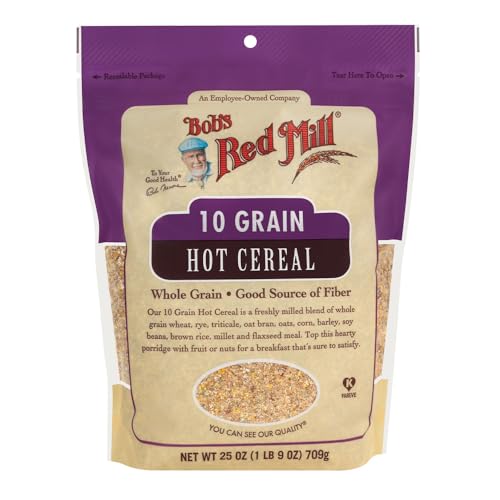 Bob's Red Mill 10 Grain Hot Cereal, 25 oz (Case of 4)