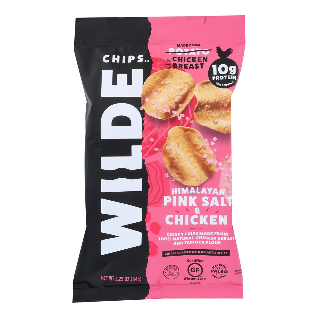 Wilde Himalayan Salt Chicken Chips, 2.25 oz (Case of 12)