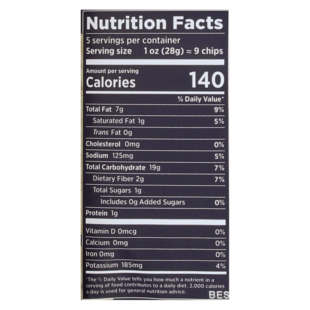 Siete Sea Salt Tortilla Chips, 5 oz (Case of 12)