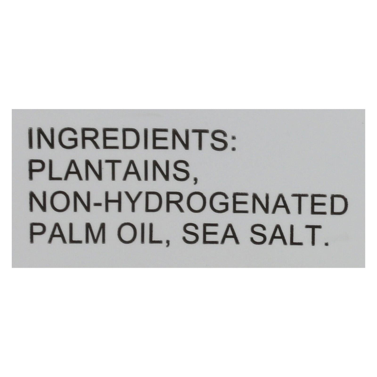 Artisan Tropic Plantain Strips with Sea Salt, 4.5 oz (Case of 12)