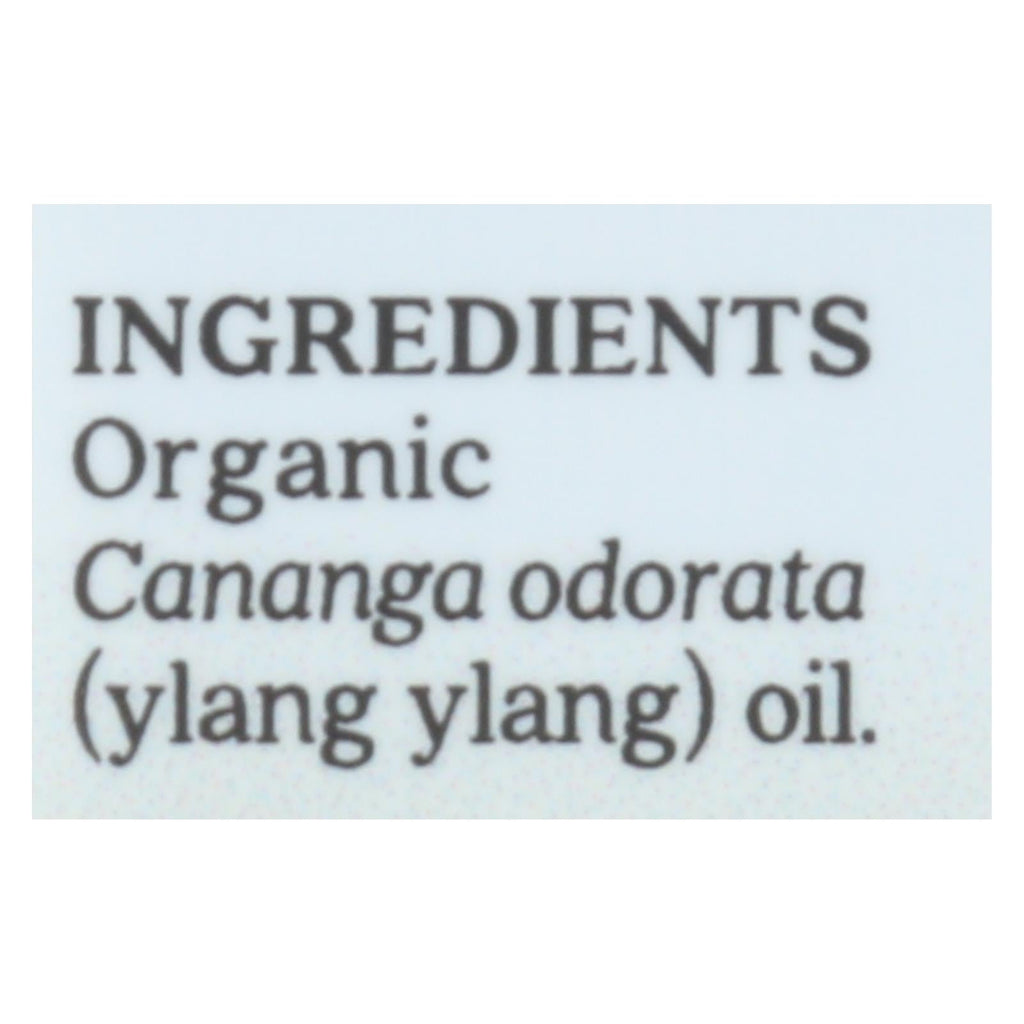 Aura Cacia Organic Ylang Ylang Essential Oil, 0.25 fl oz