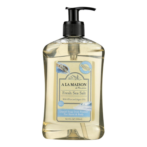 A La Maison French Liquid Soap — Fresh Sea Salt, 16.9 oz
