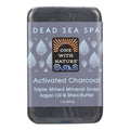 One With Nature Activated Charcoal Bar Soap, 7 oz