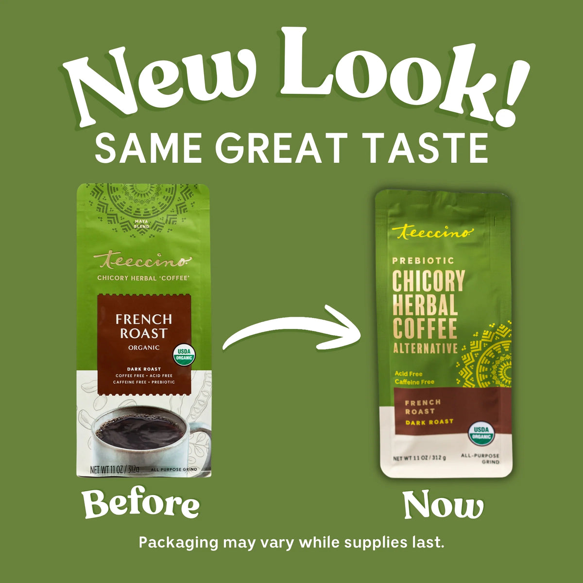 French Roast Chicory Herbal Coffee — product photo 12