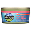 WILD PLANET: Alaska Pink Salmon No Salt, 6 oz — front label, photo 1