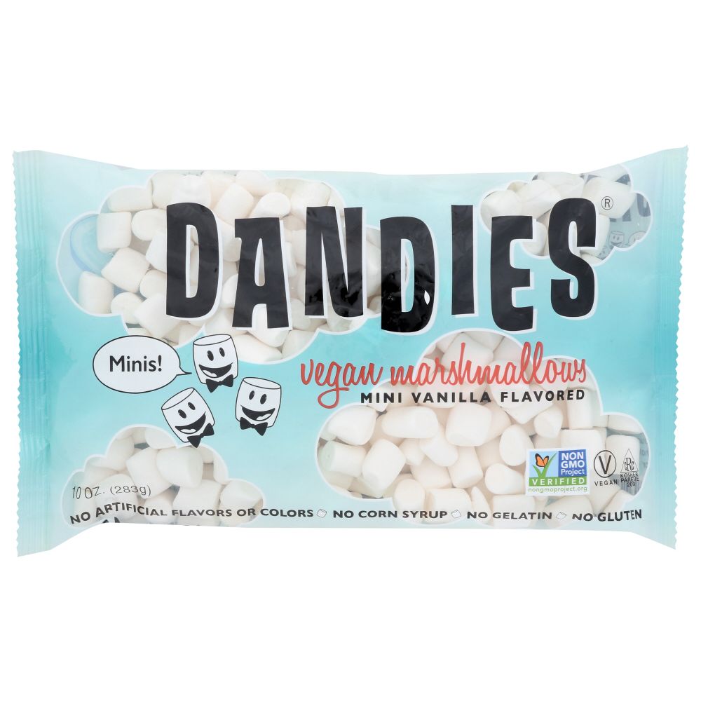 Dandies Vanilla Mini Marshmallows — 10 oz Bag
