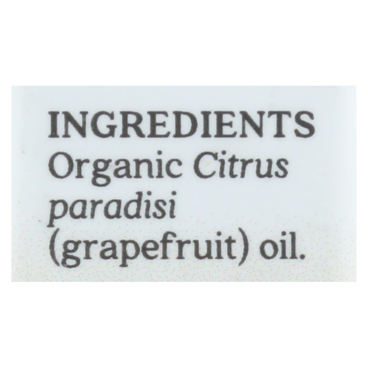Aura Cacia Organic Grapefruit Essential Oil, 0.25 fl oz