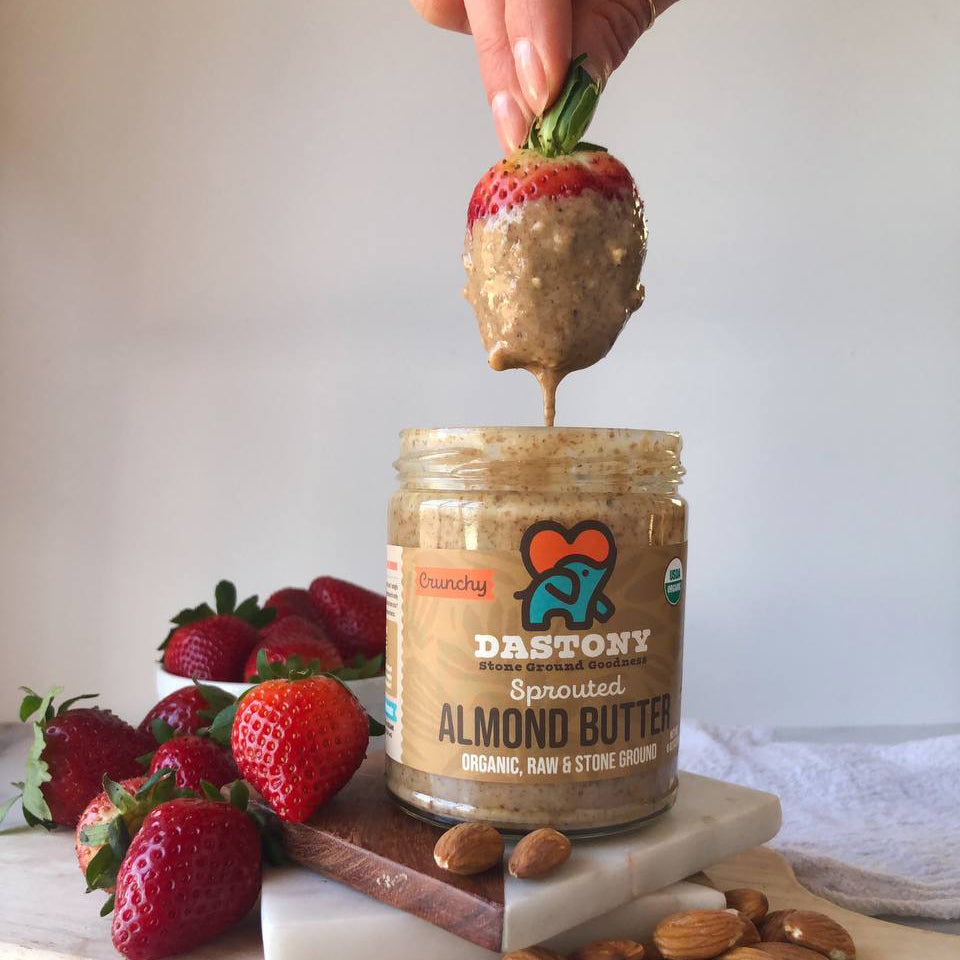 Crunchy Sprouted Almond Butter