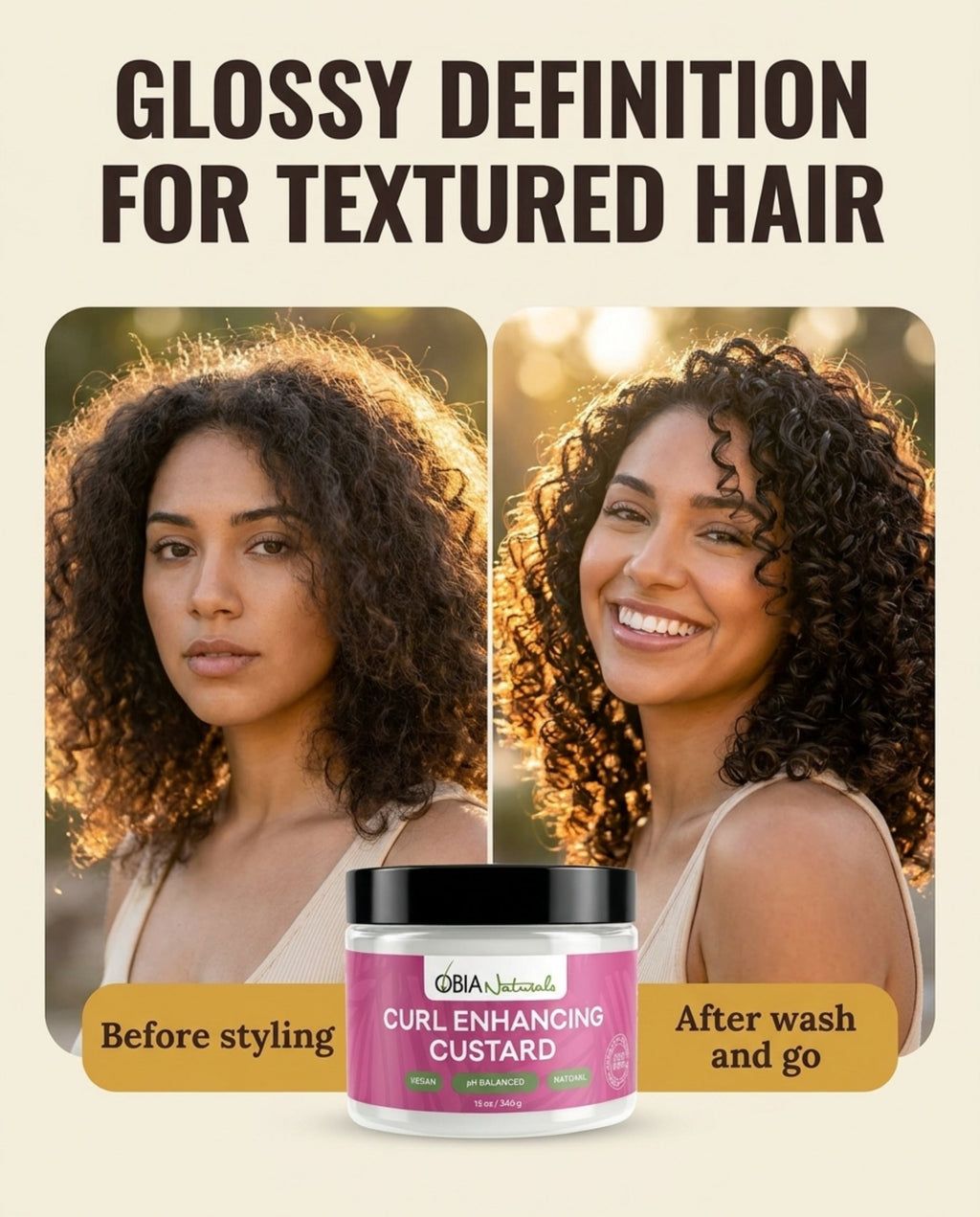 OBIA Naturals Curl Enhancing Custard