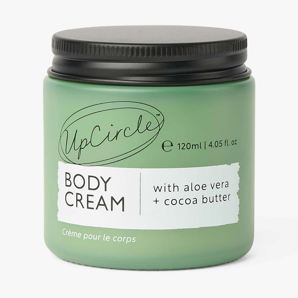 Natural Body Cream with Aloe Vera + Cocoa Butter — FREE SHIPPING!!! — front label, photo 1