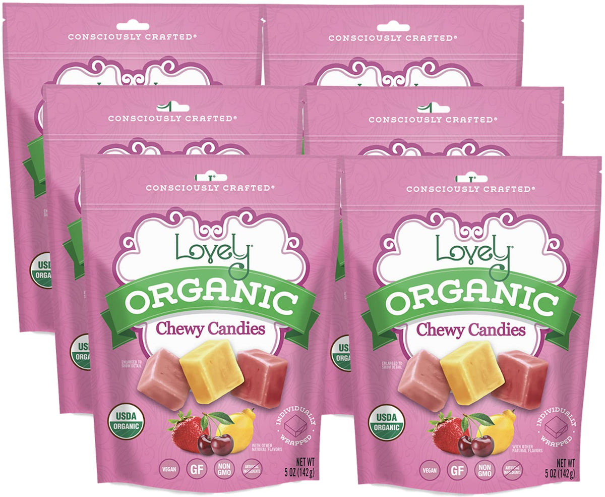 Lovely Organic Chewy Candies