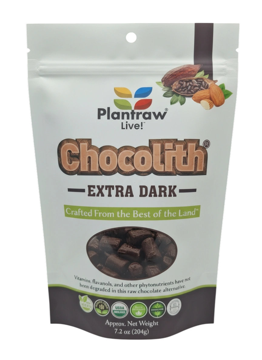 Chocolith® - Extra-Dark - Vegan, Gluten-Free, Paleo, 0g refined carbs.
