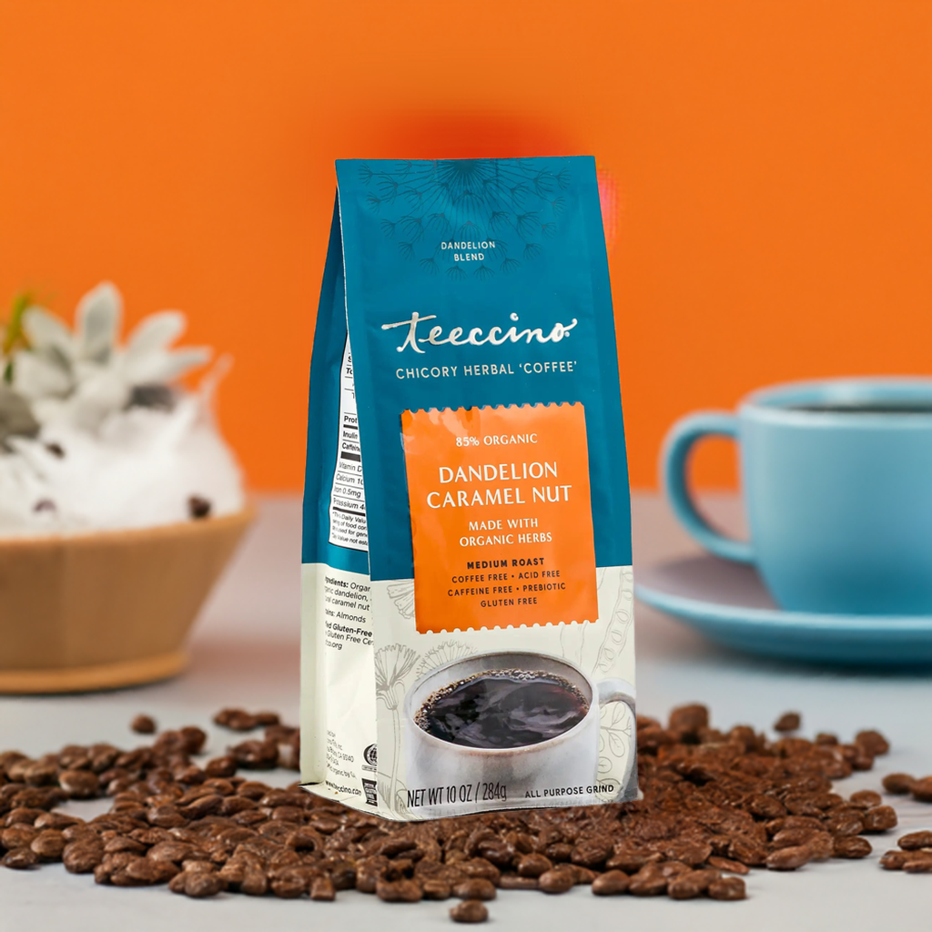 Dandelion Caramel Nut Chicory Herbal Coffee — product photo 4