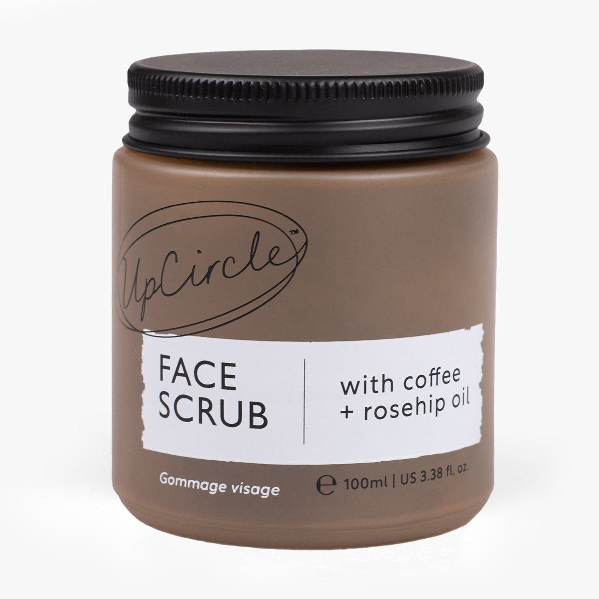 UpCircle Face Scrub with Coffee + Rosehip Oil — Citrus Blend