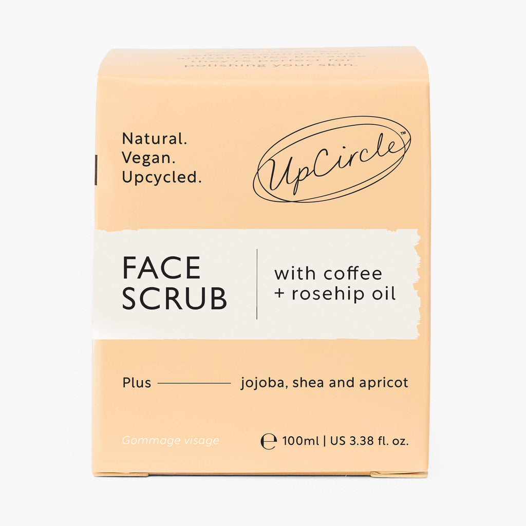 UpCircle Face Scrub with Coffee + Rosehip Oil — Citrus Blend