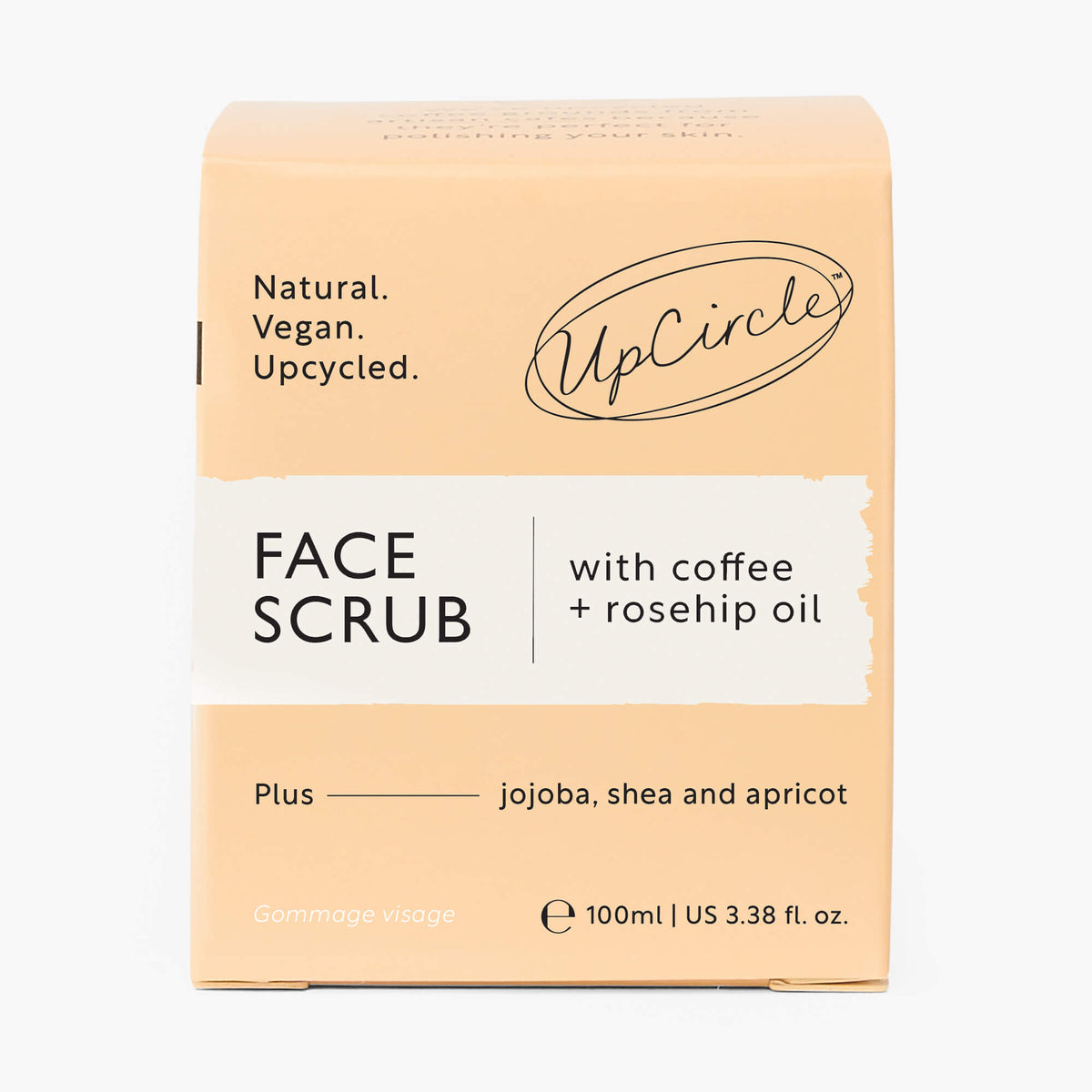 UpCircle Face Scrub with Coffee + Rosehip Oil — Citrus Blend