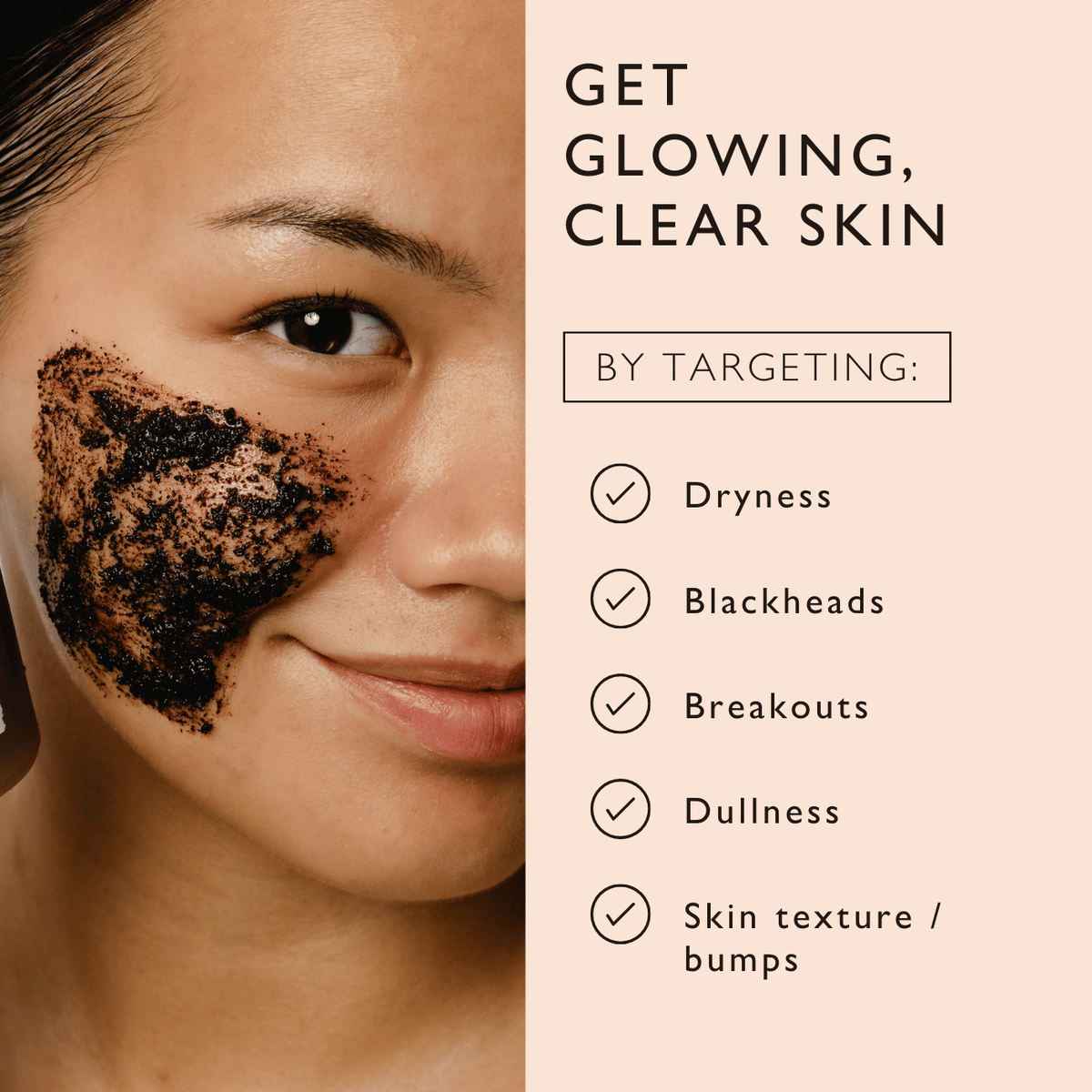 UpCircle Face Scrub with Coffee + Rosehip Oil — Citrus Blend