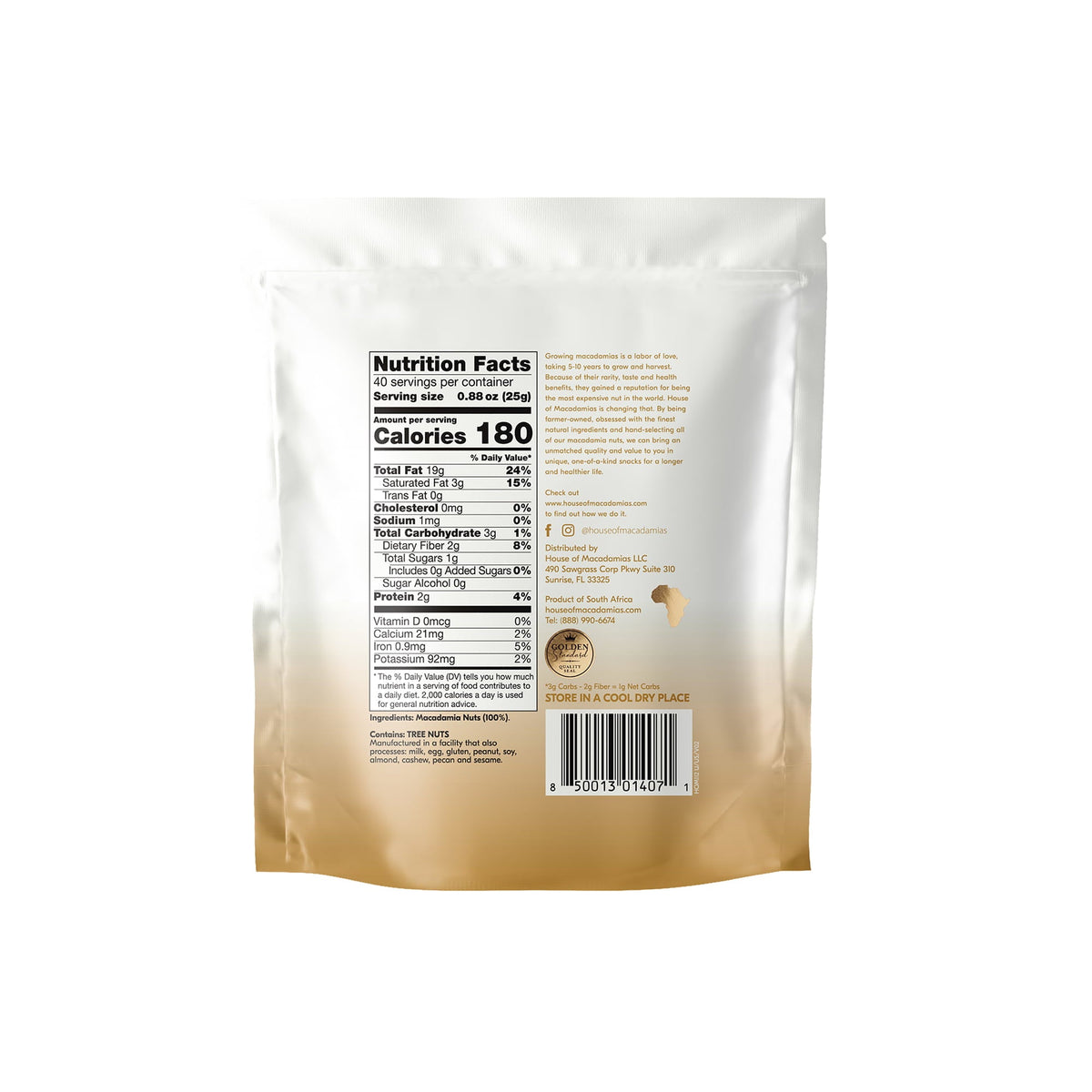 Raw Macadamia Nuts (2 lbs) — product photo 2