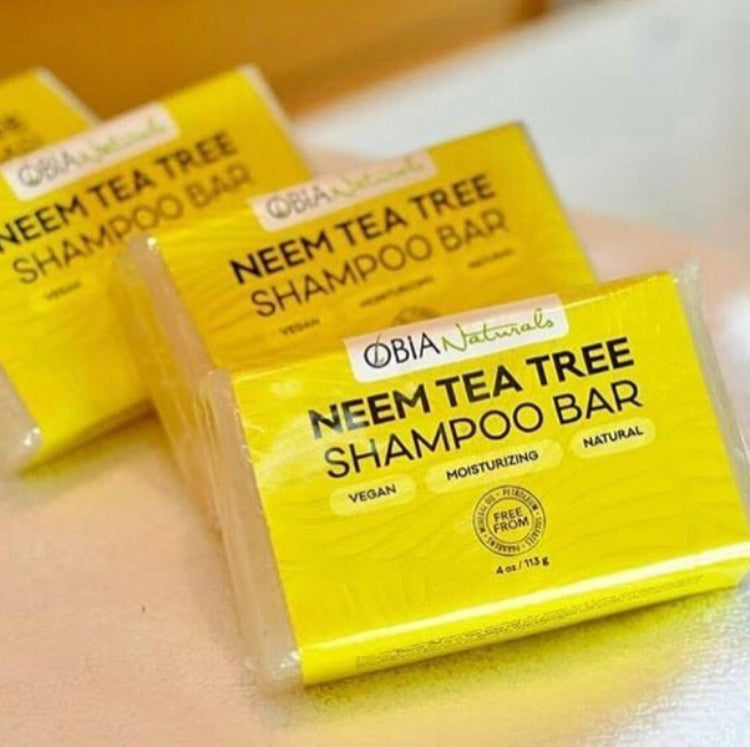 OBIA Naturals Neem Tea Tree Shampoo Bar