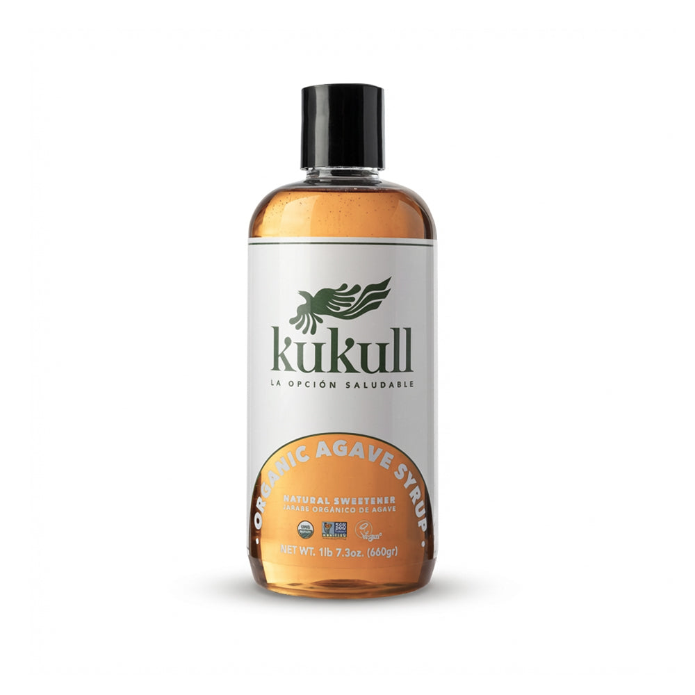 Kukull Organic Agave Syrup — front label, photo 1