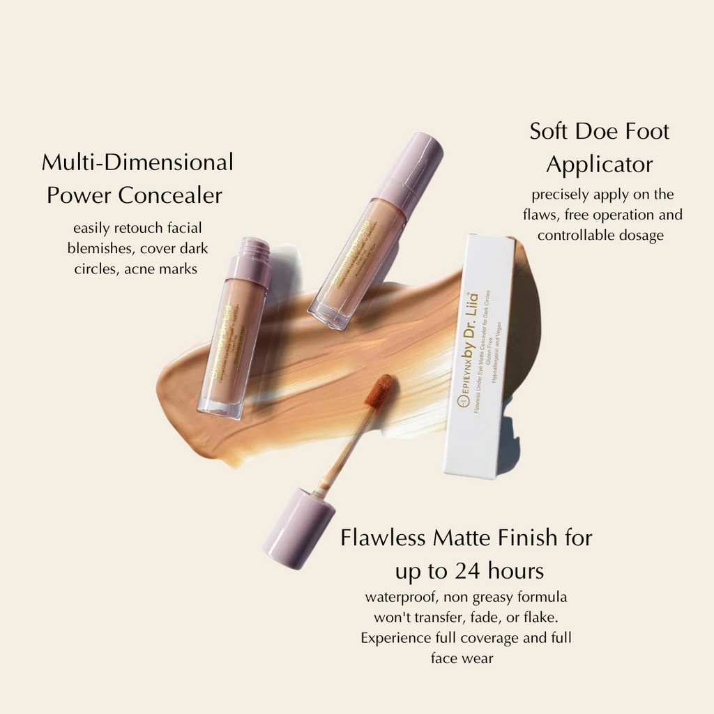 EpiLynx Full-Coverage Concealer, Crease-Proof
