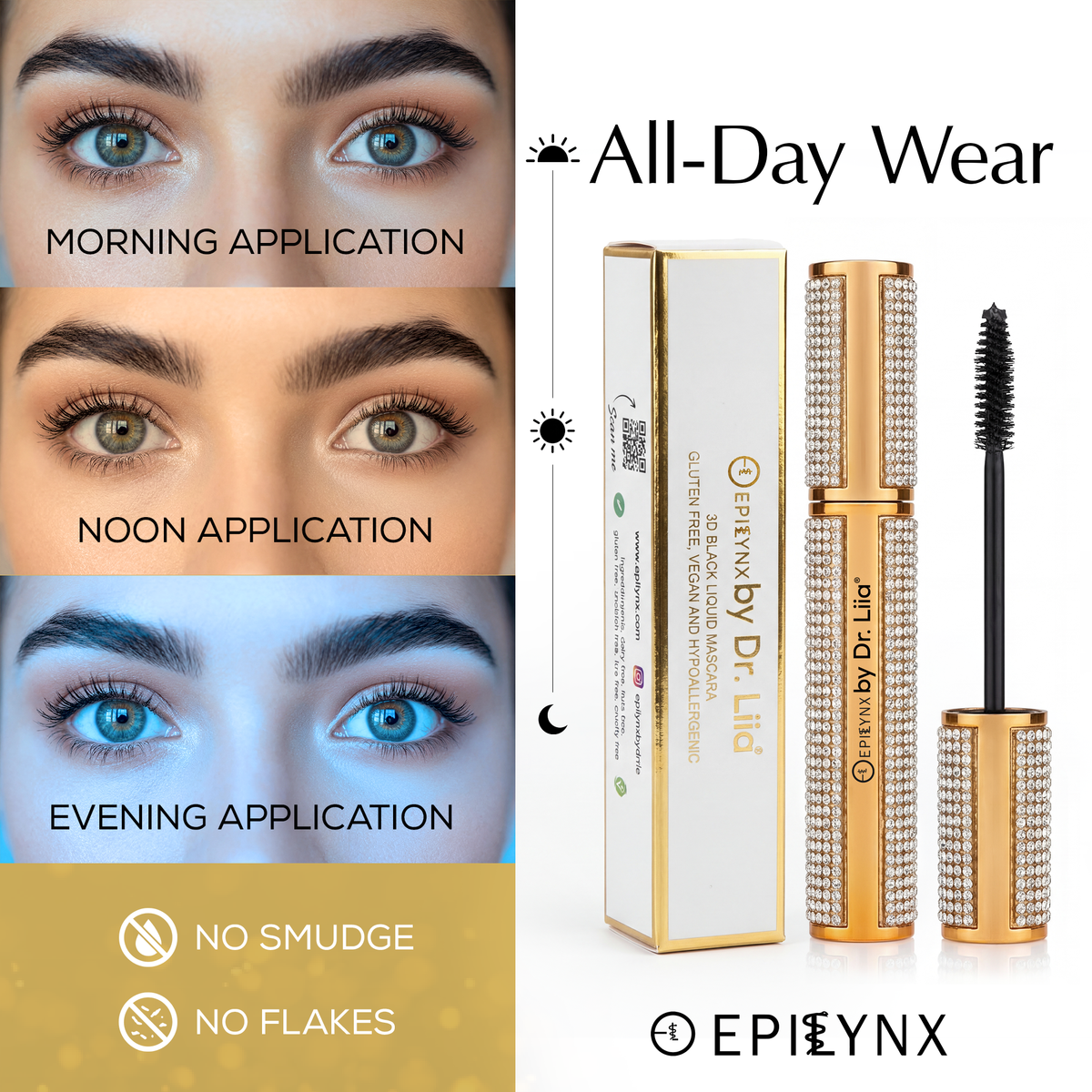 EpiLynx Volumizing Mascara for Sensitive Eyes