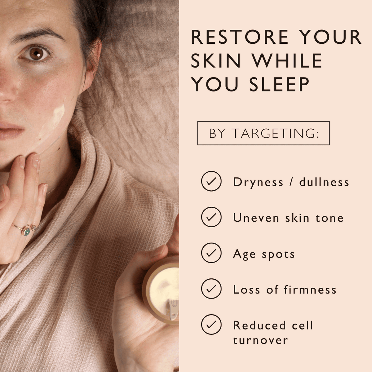 Night Cream with Hyaluronic Acid + Niacinamide — FREE SHIPPING!!!