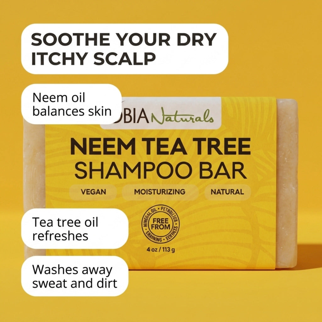 OBIA Naturals Neem Tea Tree Shampoo Bar