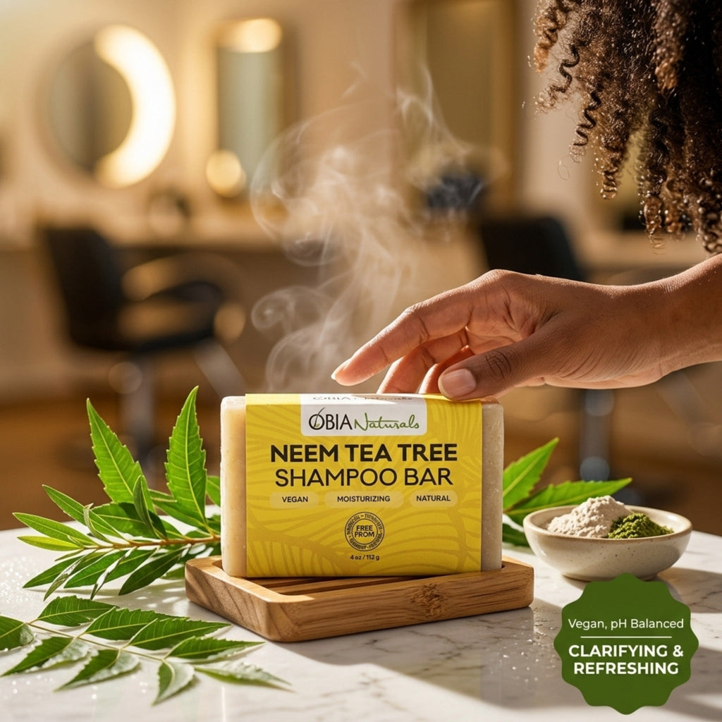 OBIA Naturals Neem Tea Tree Shampoo Bar