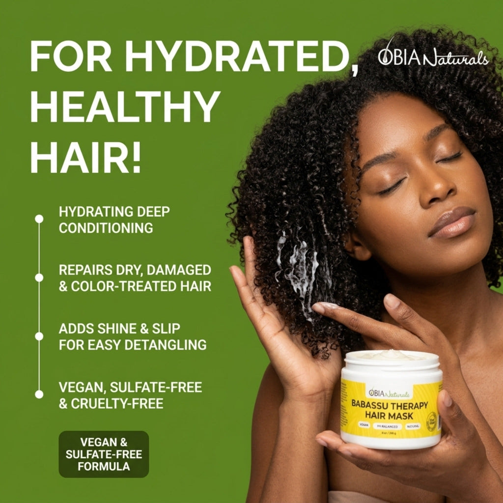OBIA Naturals Babassu Hair Therapy Mask — product photo 8