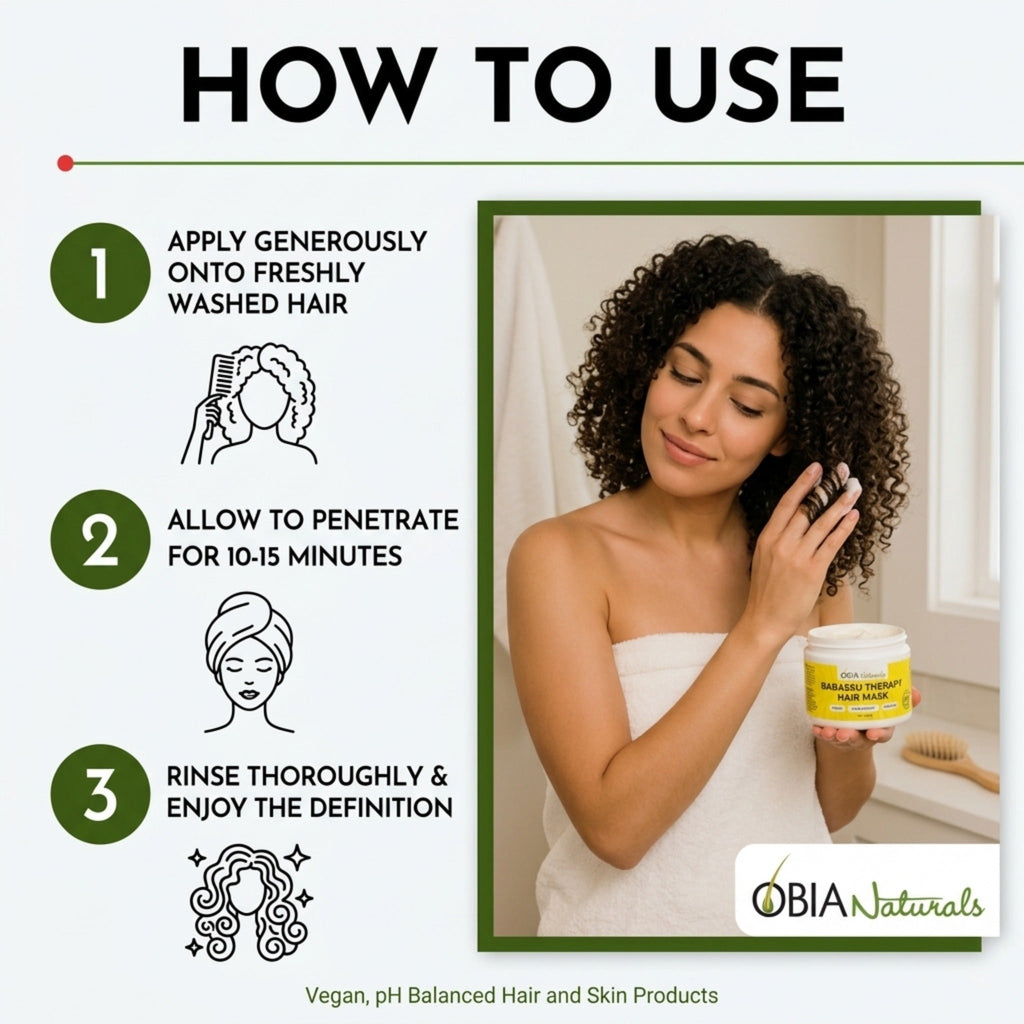 OBIA Naturals Babassu Hair Therapy Mask — product photo 7