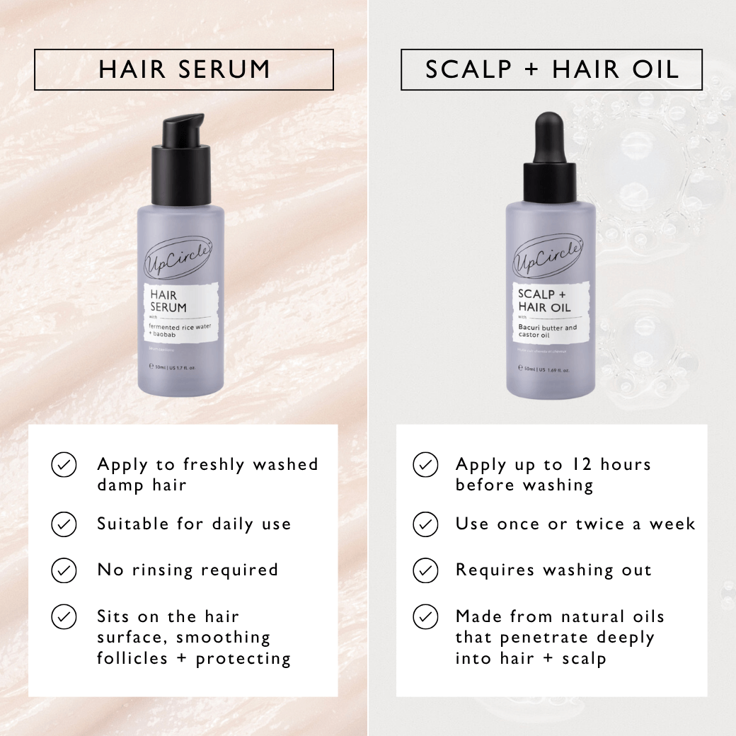 UpCircle Scalp + Hair Oil with Bacuri Butter + Castor Oil