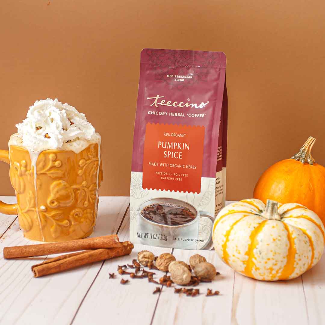 Pumpkin Spice Chicory Herbal Coffee — lifestyle, photo 2