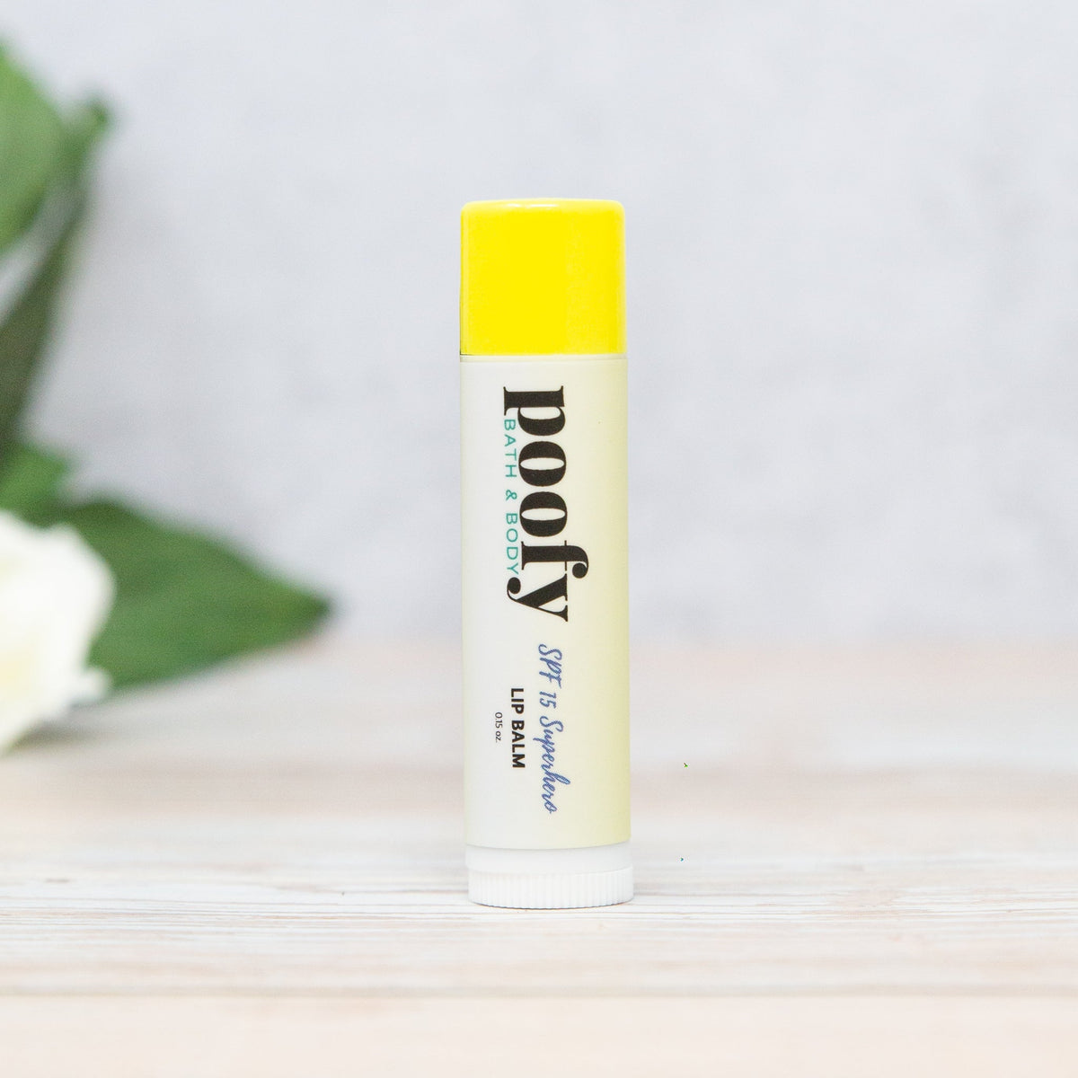 SPF Superhero Lip Balm SPF 15 — front label, photo 1
