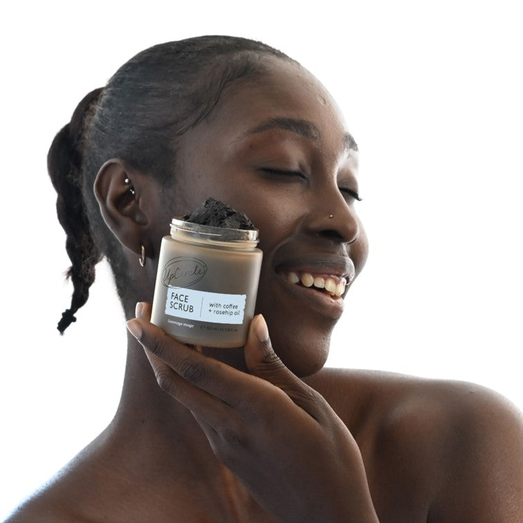 UpCircle Face Scrub with Coffee + Rosehip Oil — Citrus Blend