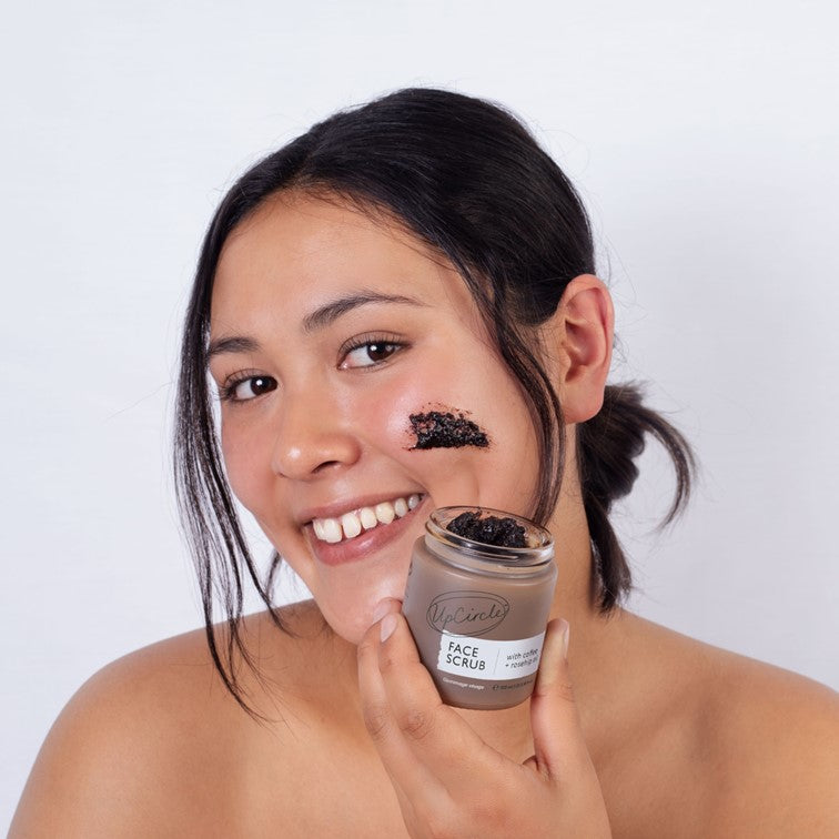 UpCircle Face Scrub with Coffee + Rosehip Oil — Citrus Blend